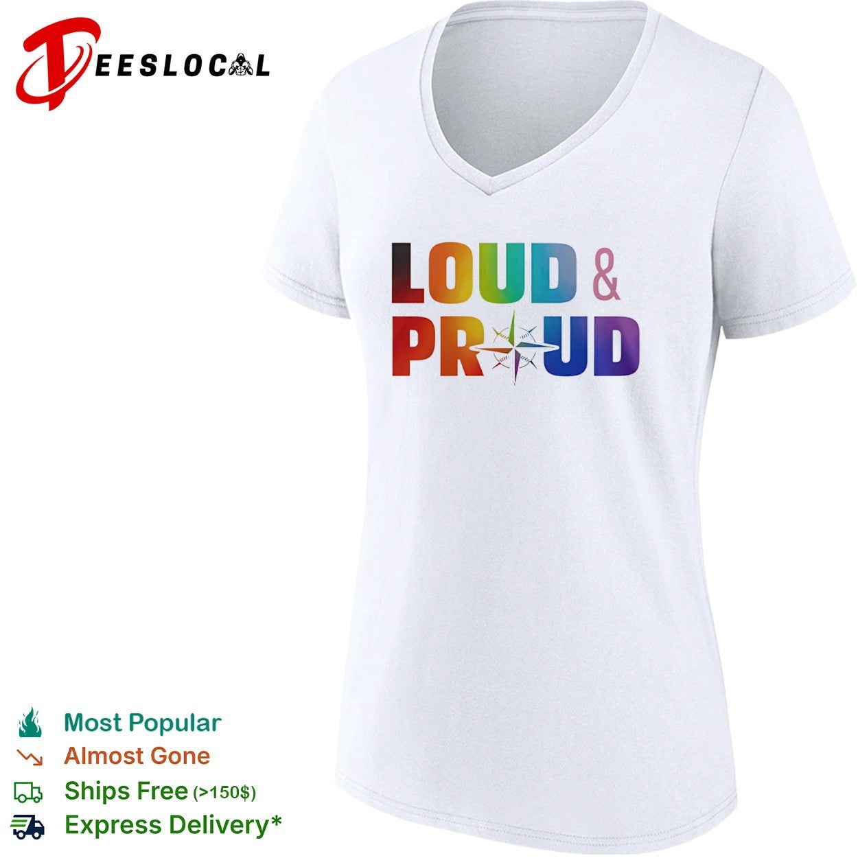 Loud and Proud Pride shirt