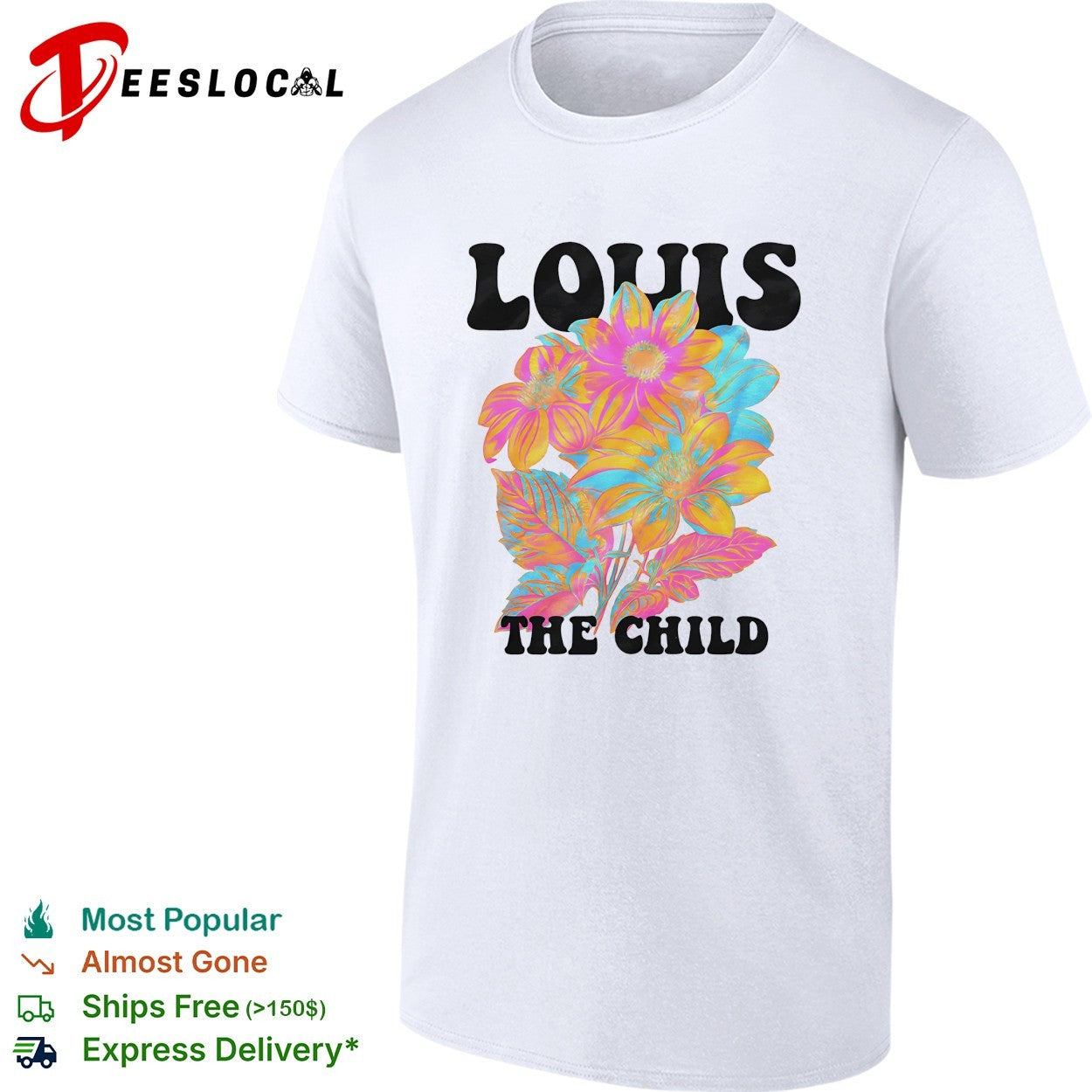 Louis The Child flowers shirt