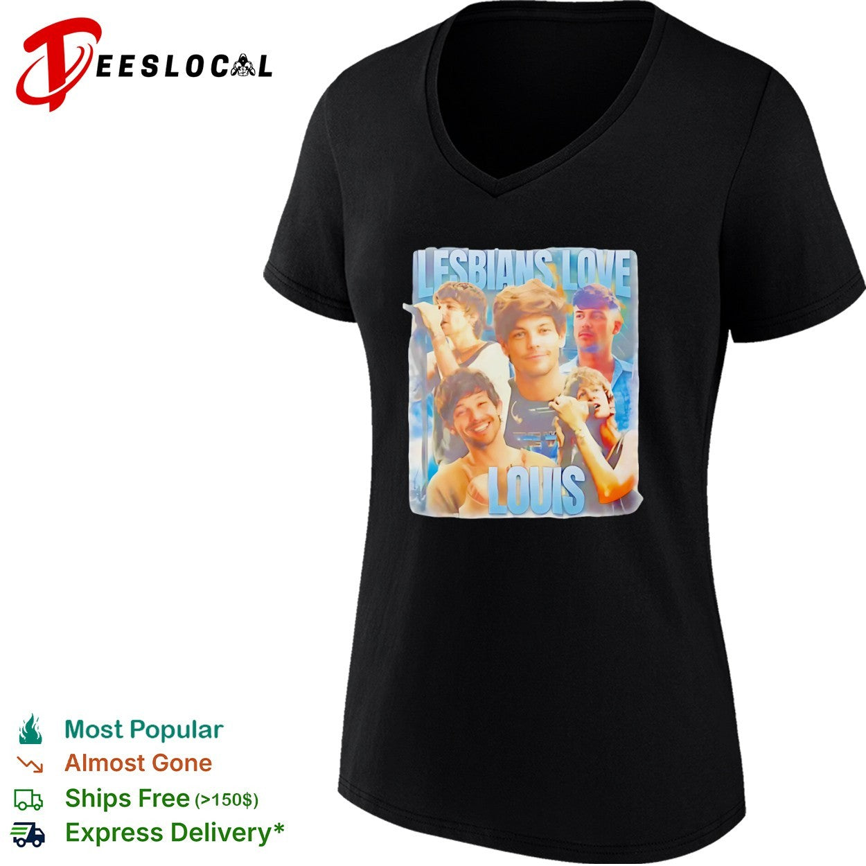 Louis Tomlinson faces lesbians love shirt