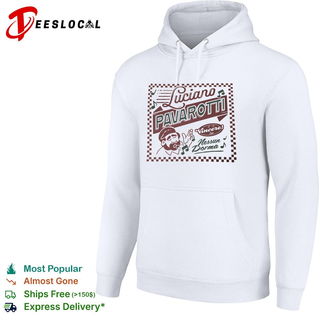 Luciano Pavarotti Vincero Nessun Dorma shirt