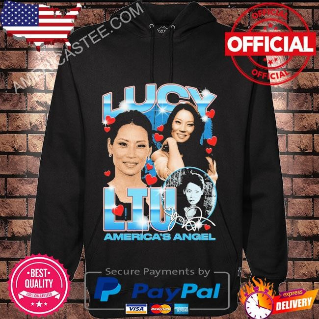 Lucy liu. america’s angel shirt