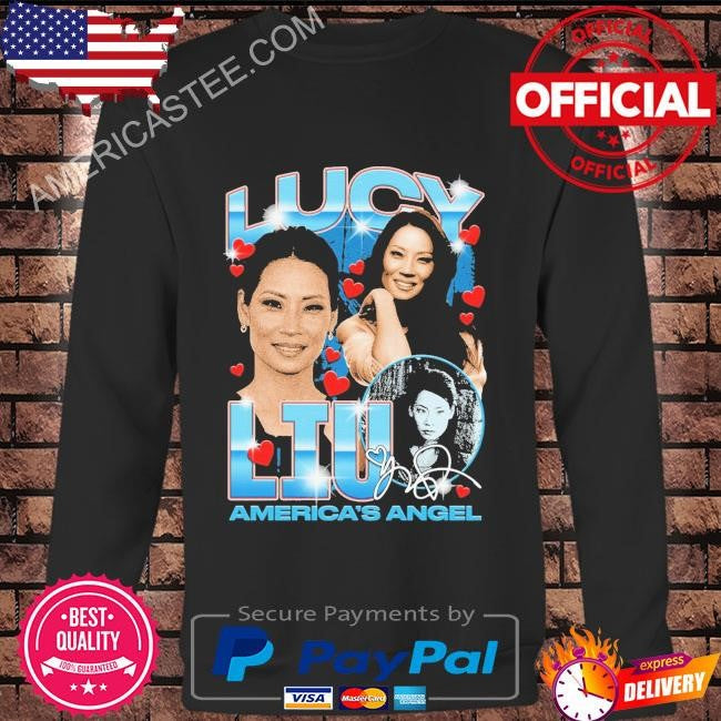Lucy liu. america’s angel shirt