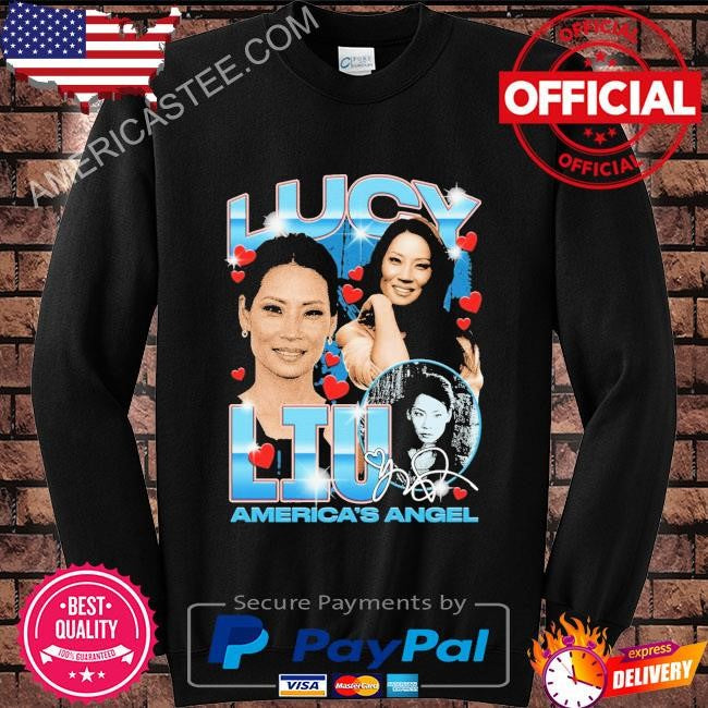 Lucy liu. america’s angel shirt