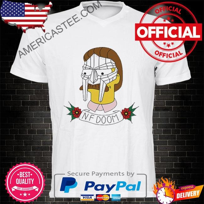 MF Doom Simpsons Ned Flanders NF Doom T-Shirt