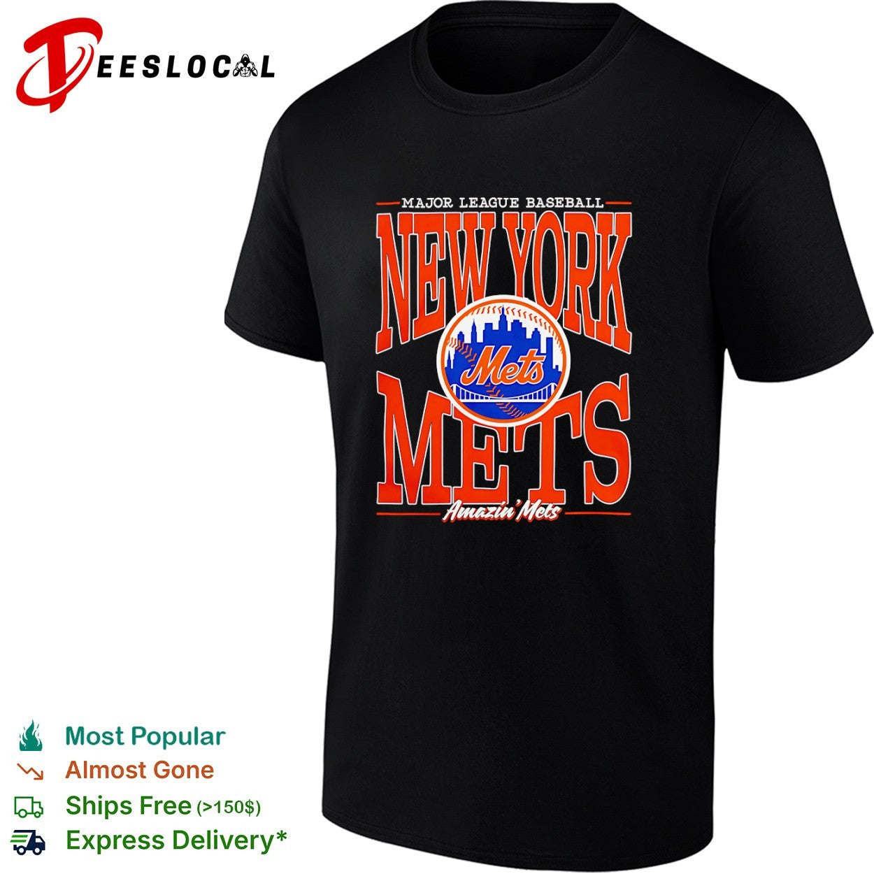 Major League Baseball Amazin’ New York Mets shirt