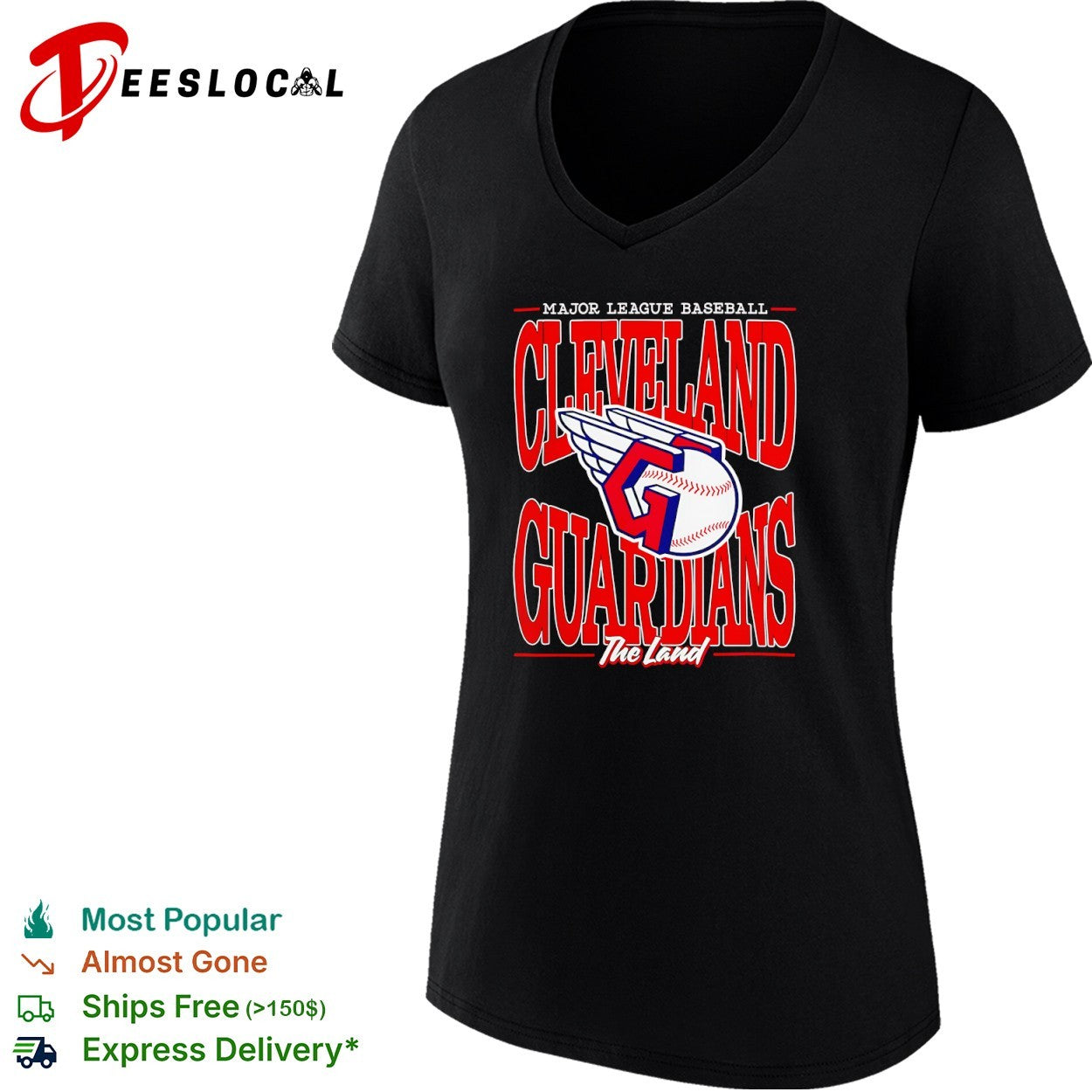 Major League Baseball Cleveland Guardians The Land shirt