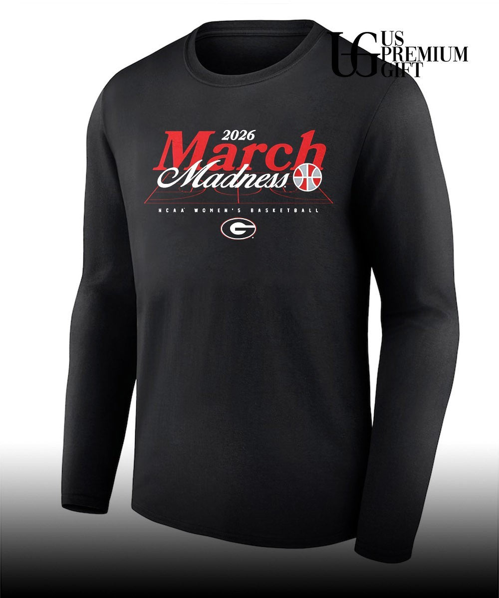 March Madness 2026 Georgia Bulldogs NCAA Women’s basketball shirt