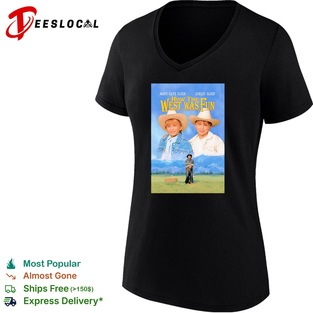 Mary-Kate Olsen Ashley Olsen How the West Was Fun movie shirt