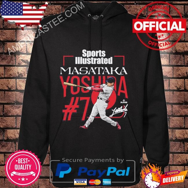Masataka yoshida sports illustrated & boston cover signature shirt