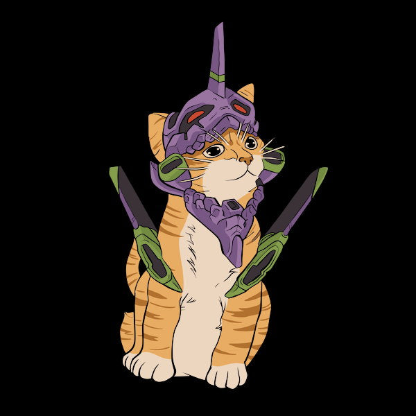 Mecha Kitty Neon Genesis Cat