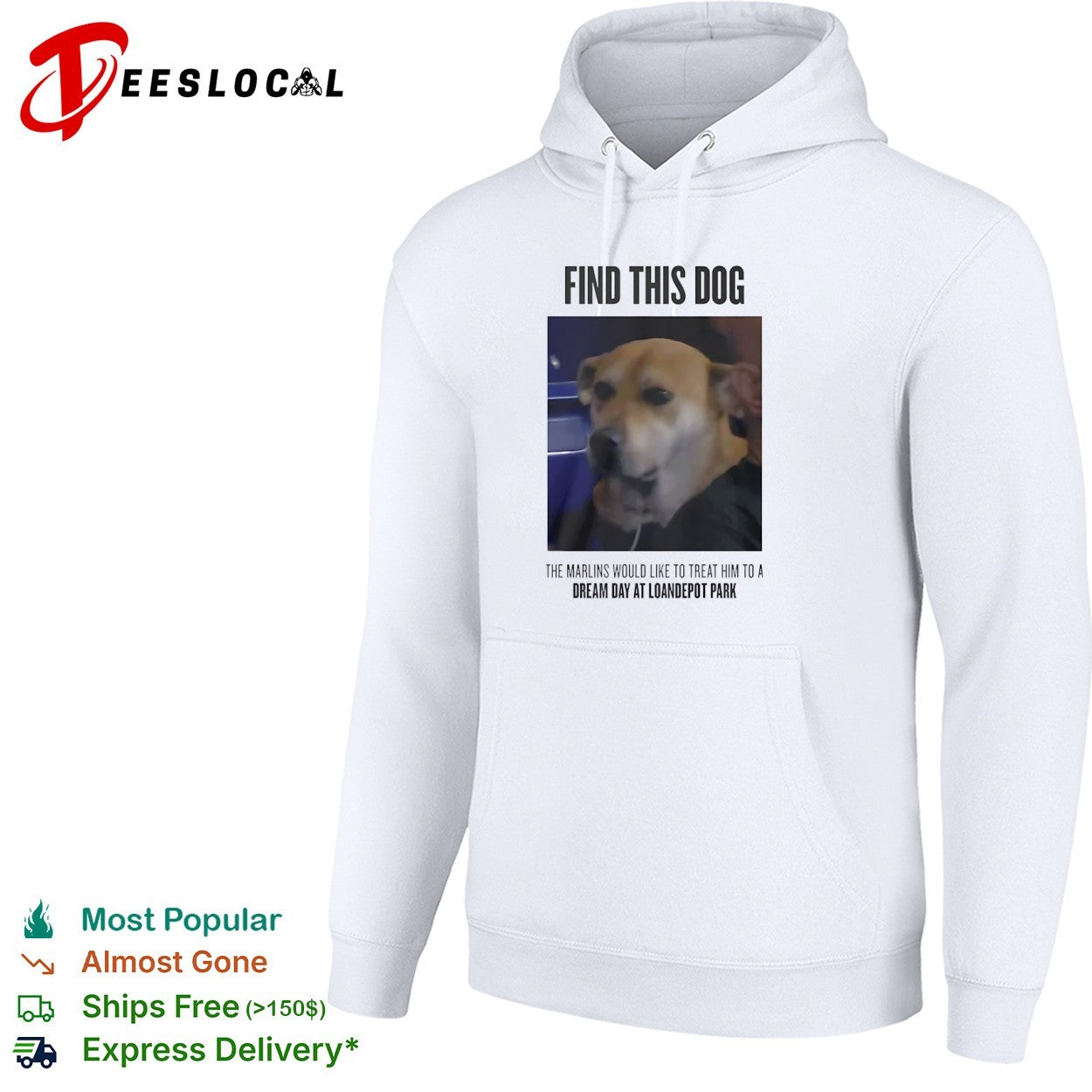 Miami Marlins find this dog the would like to treat him to a dream day at LoanDepot Park photo shirt