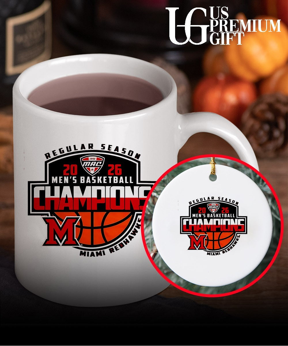 Miami RedHawks Basketball MAC Regular Season Champs shirt