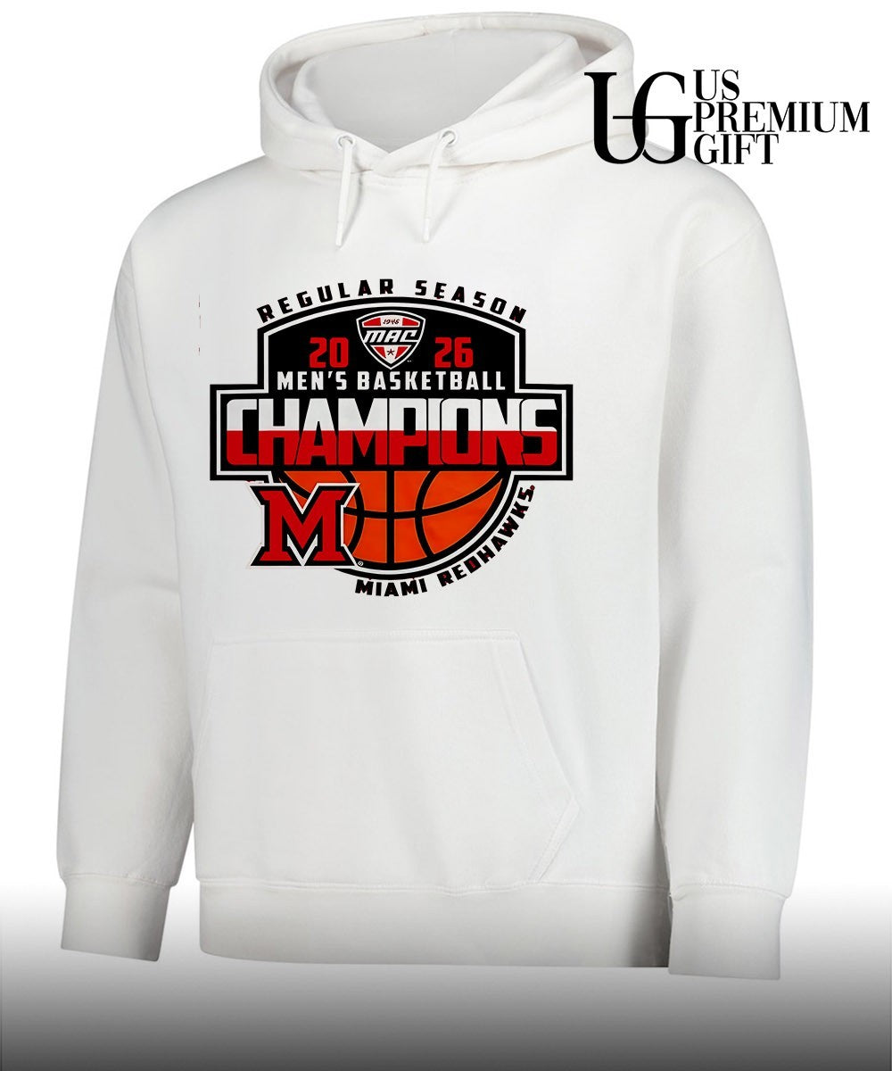Miami RedHawks Basketball MAC Regular Season Champs shirt