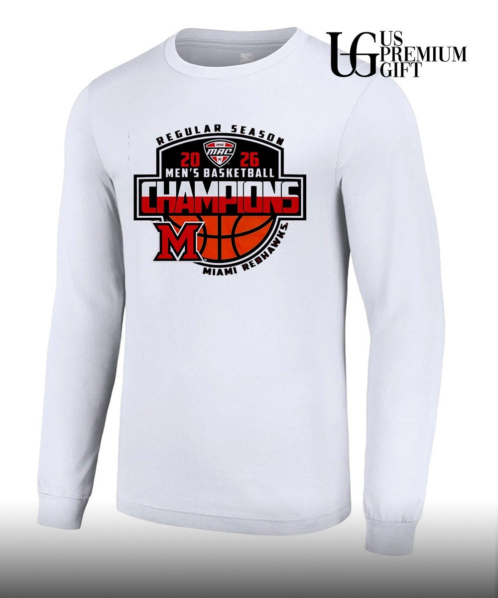 Miami RedHawks Basketball MAC Regular Season Champs shirt