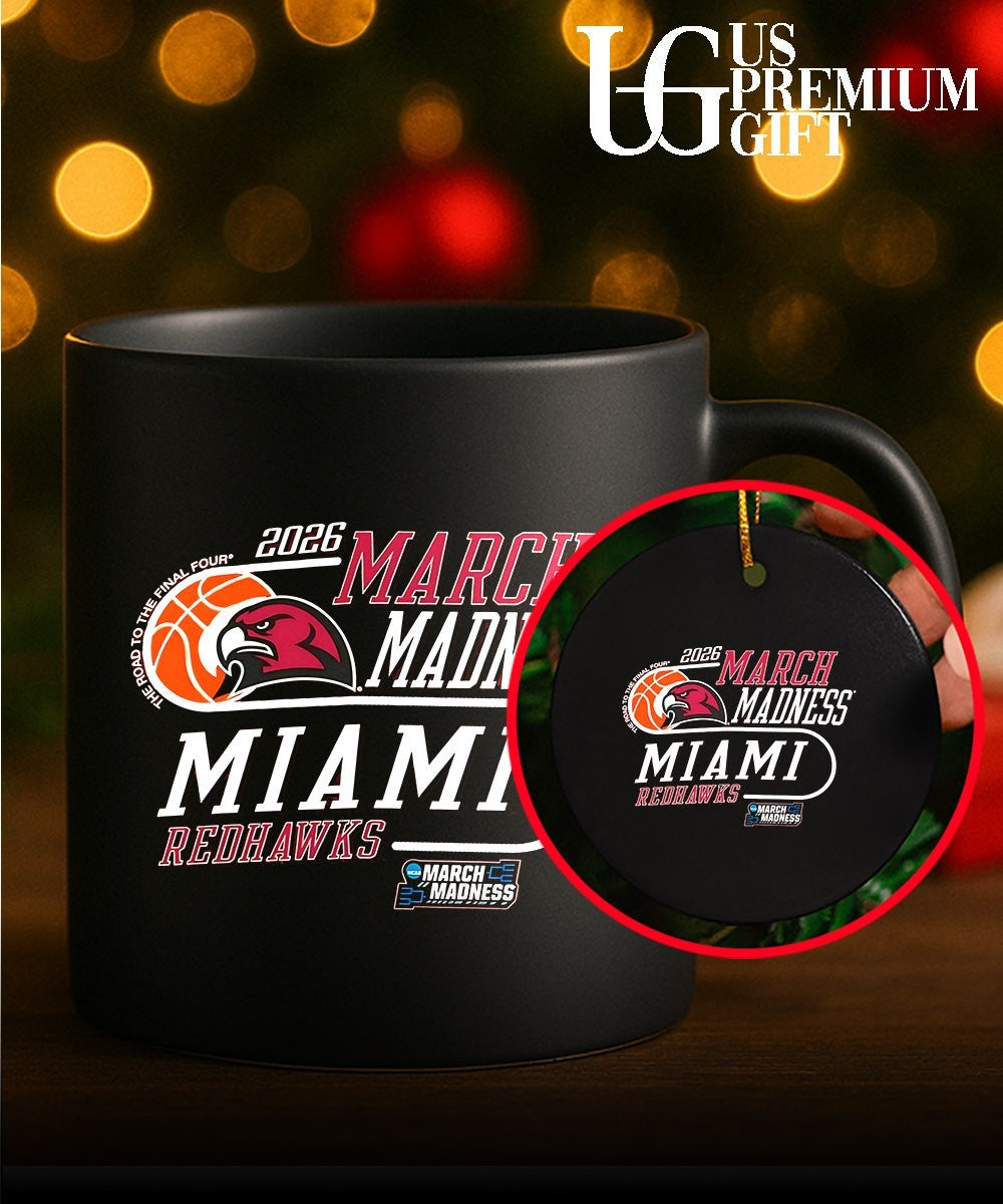 Miami RedHawks Basketball March Madness The Road To The Final Four 2026 shirt