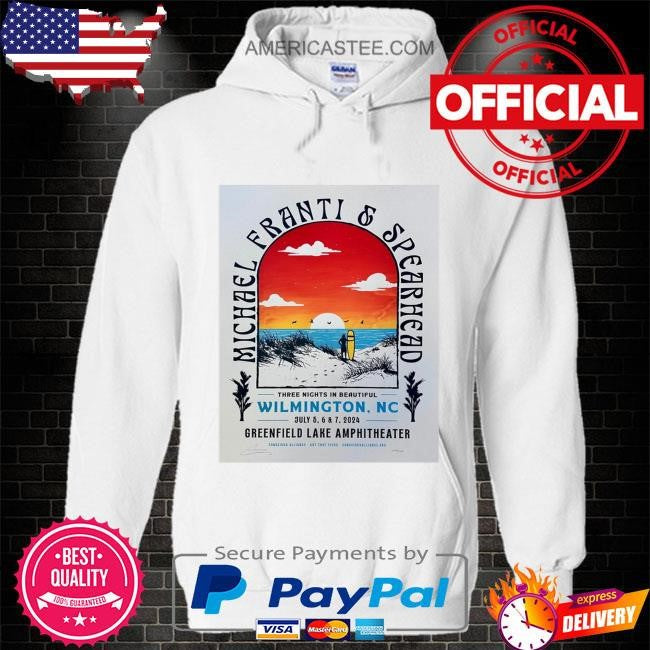 Michael franti & spearhead tour 2024 wilmington nc poster shirt