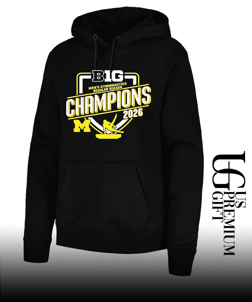 Michigan Wolverines 2026 Men’s Gymnastics Big Ten Champions shirt