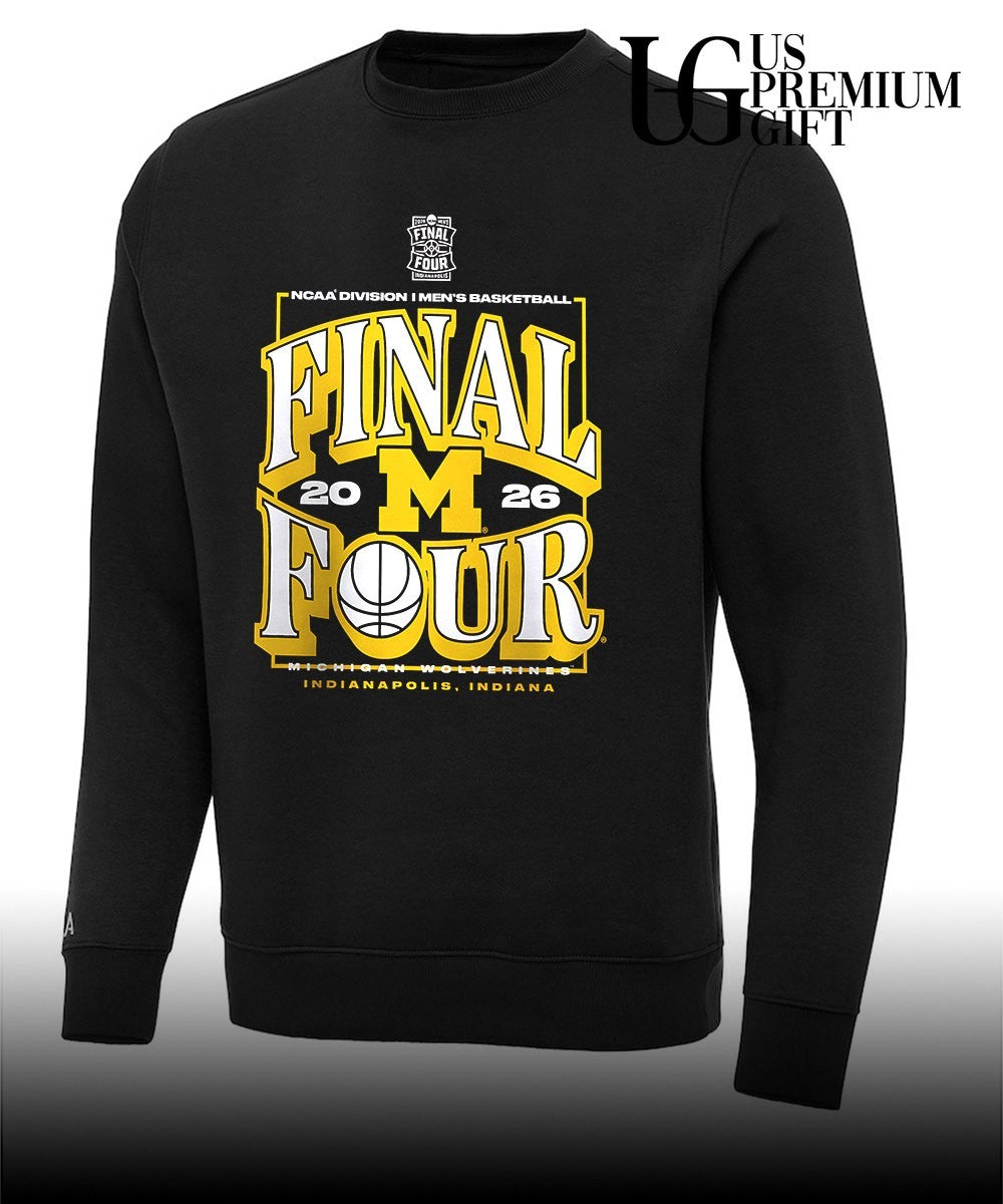 Michigan Wolverines Women’s 2026 NCAA Men’s Basketball Tournament March Madness Final Four shirt