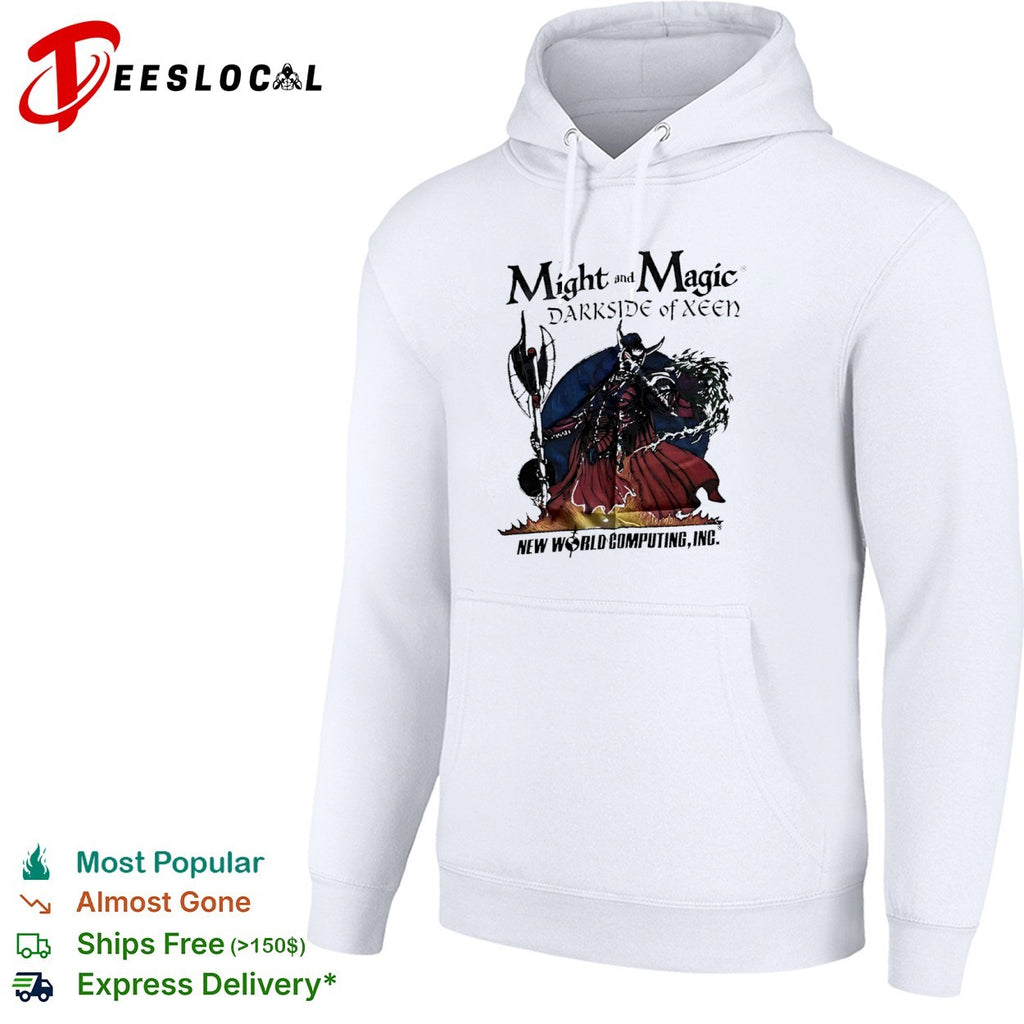 Might and Magic Darkside of Xeen New World Computing Inc villain warrior shirt