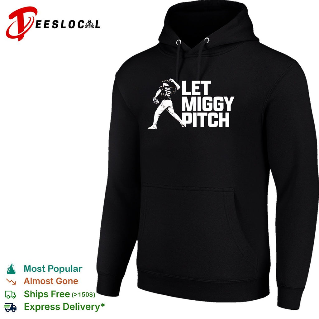 Miguel Rojas 72 Los Angeles Dodgers Let Miggy Pitch shirt