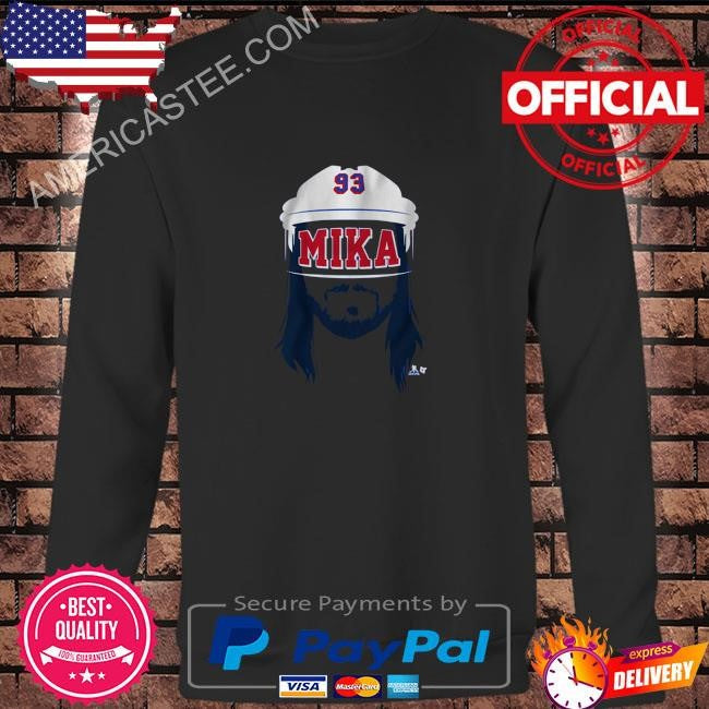 Mika zibanejad blank face shirt