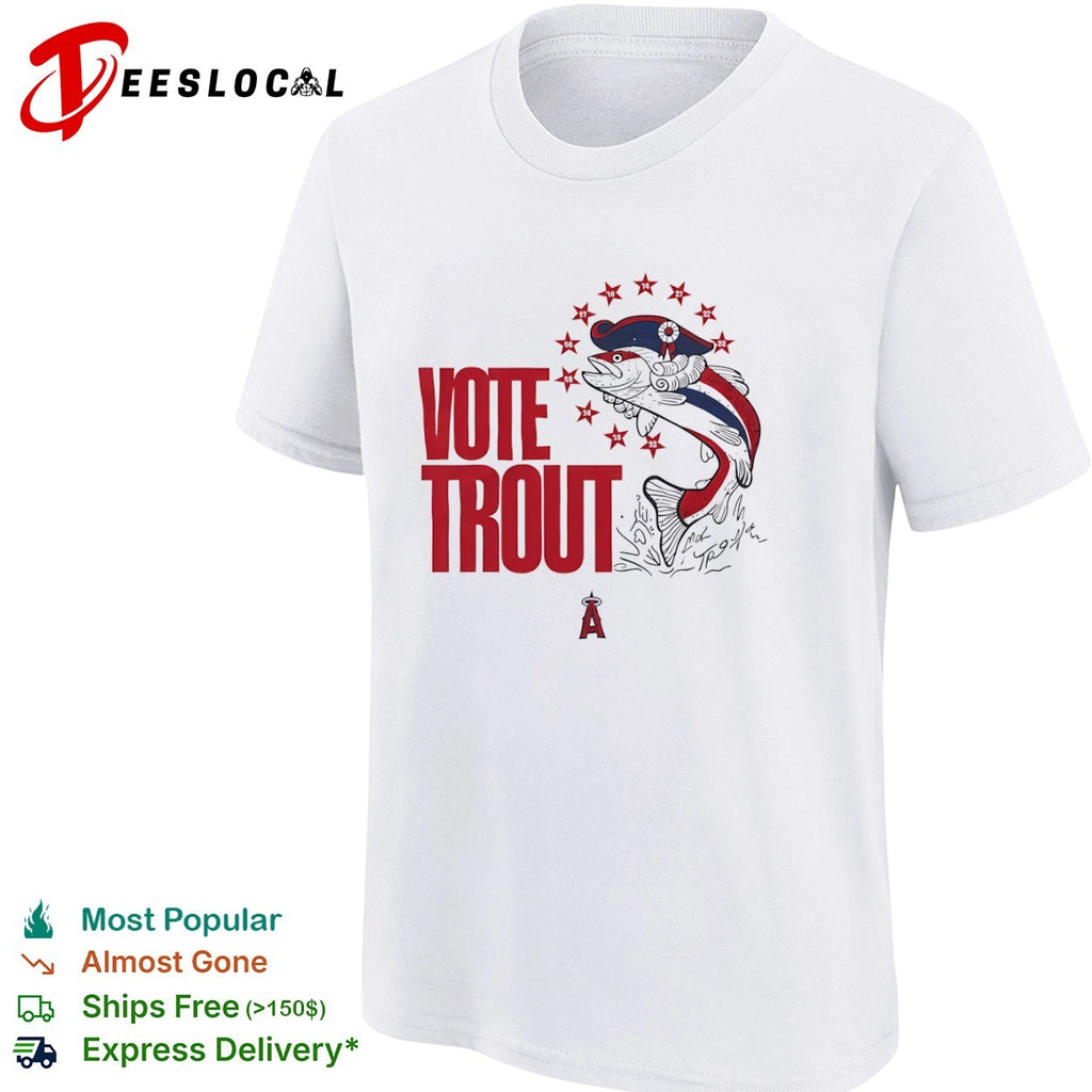 Mike Trout Los Angeles Angels MLB Vote Trout shirt