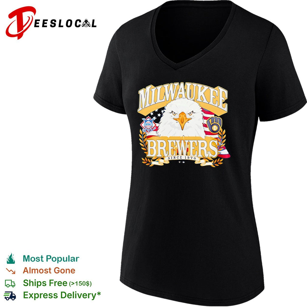 Milwaukee Brewers Eagle National League Since 1970 shirt