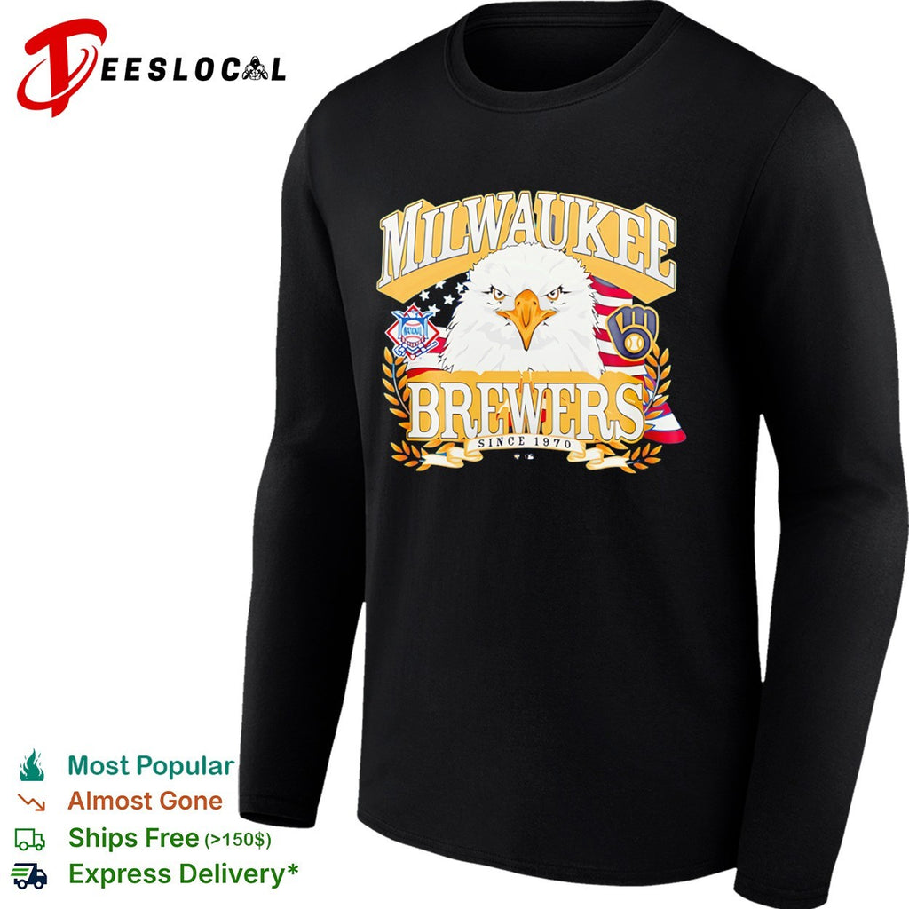 Milwaukee Brewers Eagle National League Since 1970 shirt