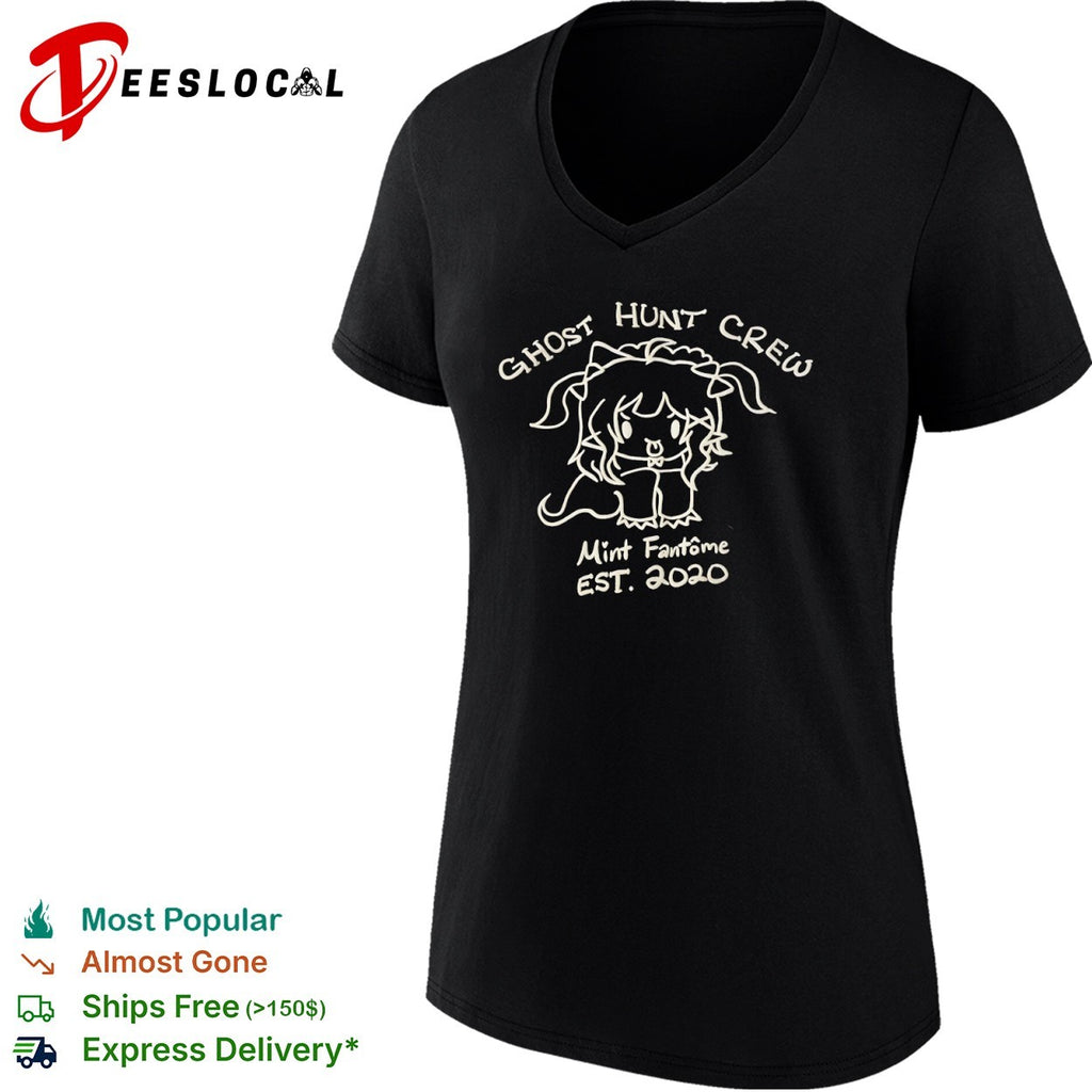 Mint Fantome ghost hunt crew est 2020 creature shirt
