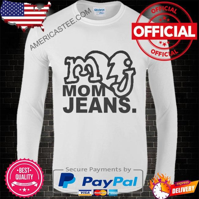 Mom jeans mj logo shirt