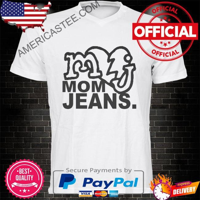 Mom jeans mj logo shirt