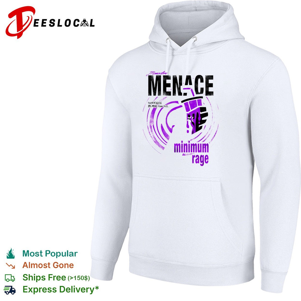 Monocbro MENACE There is gotta be more than this minimum rage shirt