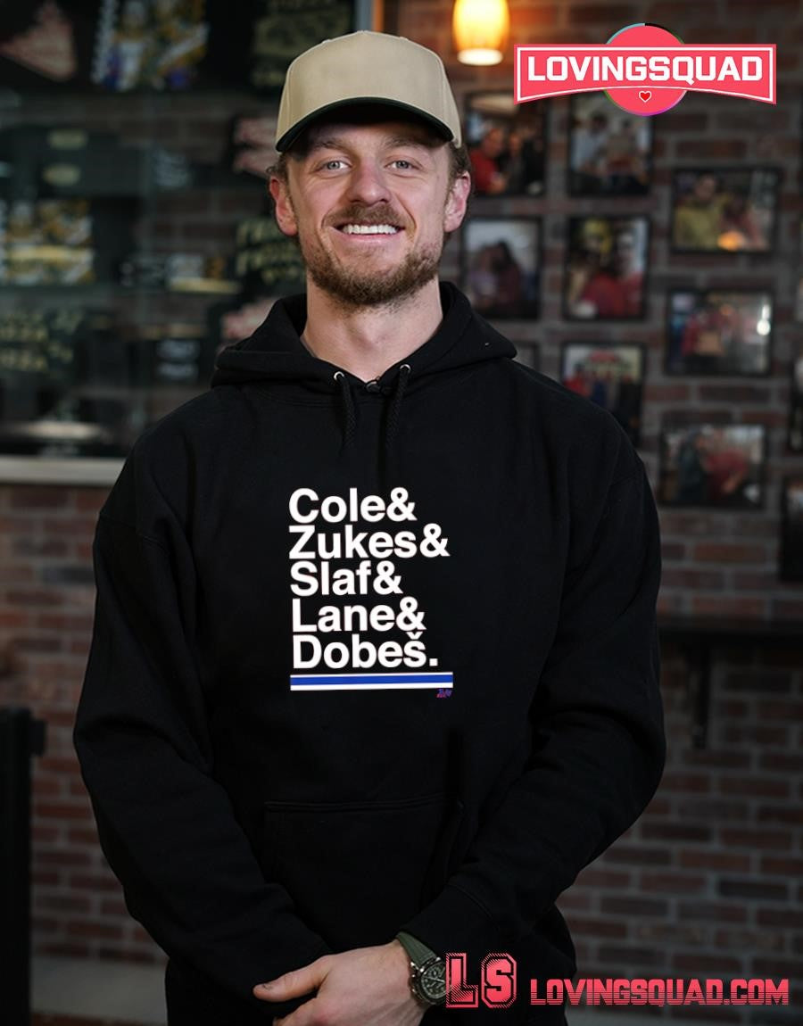 Montreal Hockey Ampersand Cole & Zukes & Slaf & Lane & Dobes Shirt