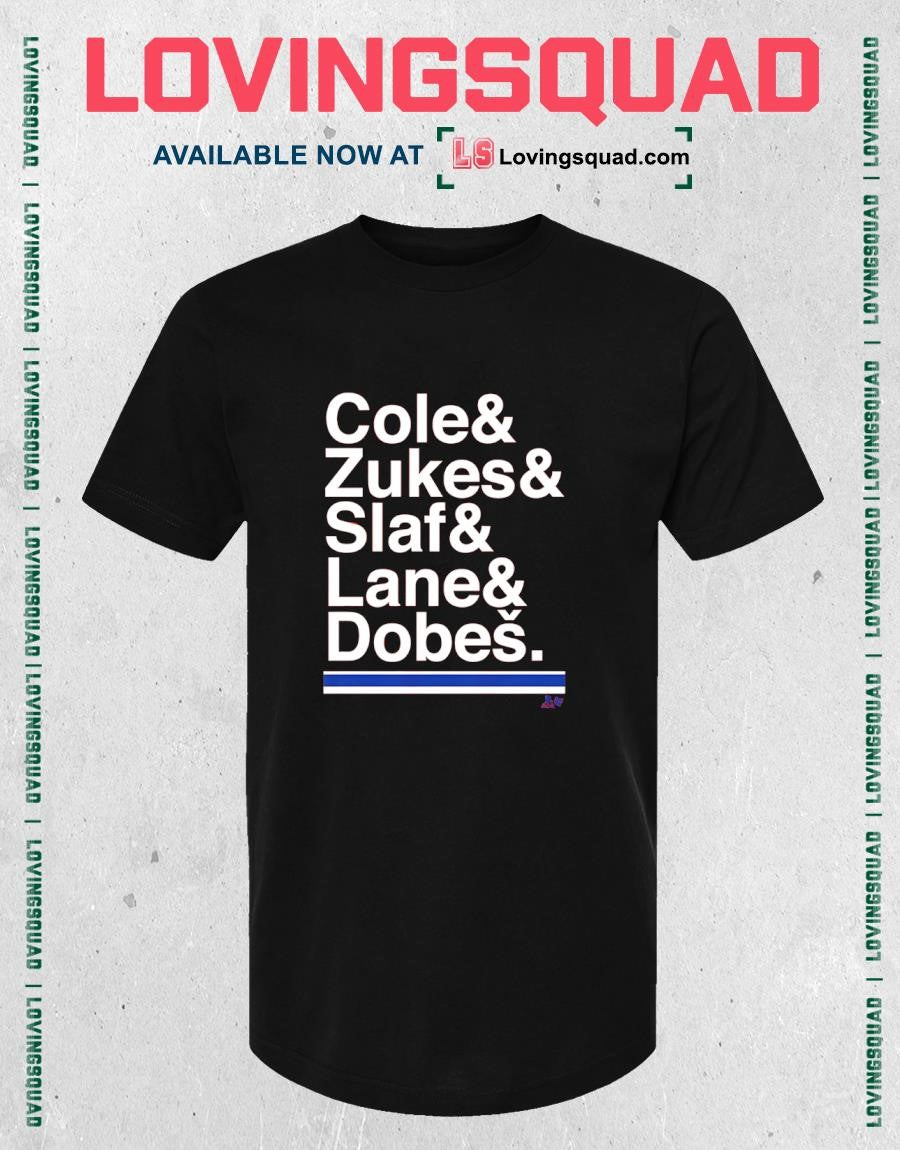 Montreal Hockey Ampersand Cole & Zukes & Slaf & Lane & Dobes Shirt