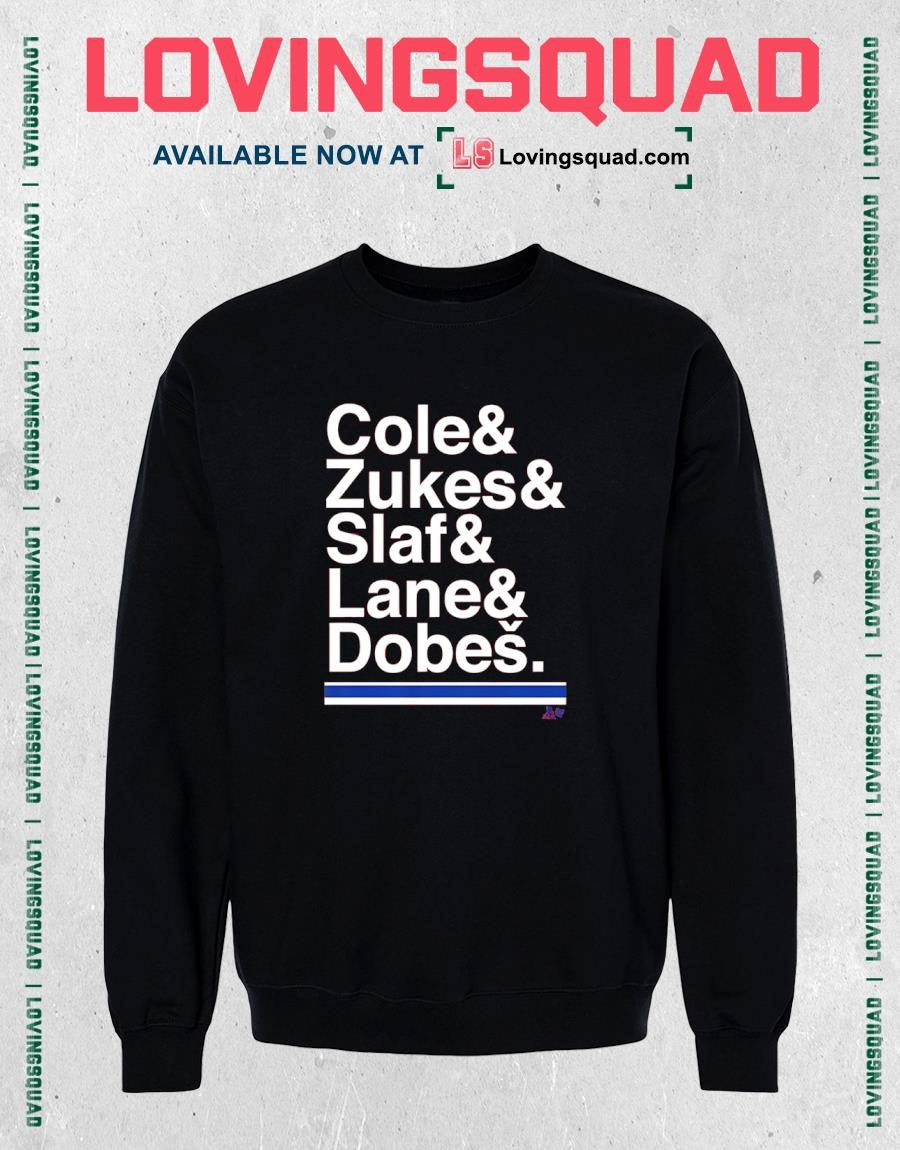 Montreal Hockey Ampersand Cole & Zukes & Slaf & Lane & Dobes Shirt