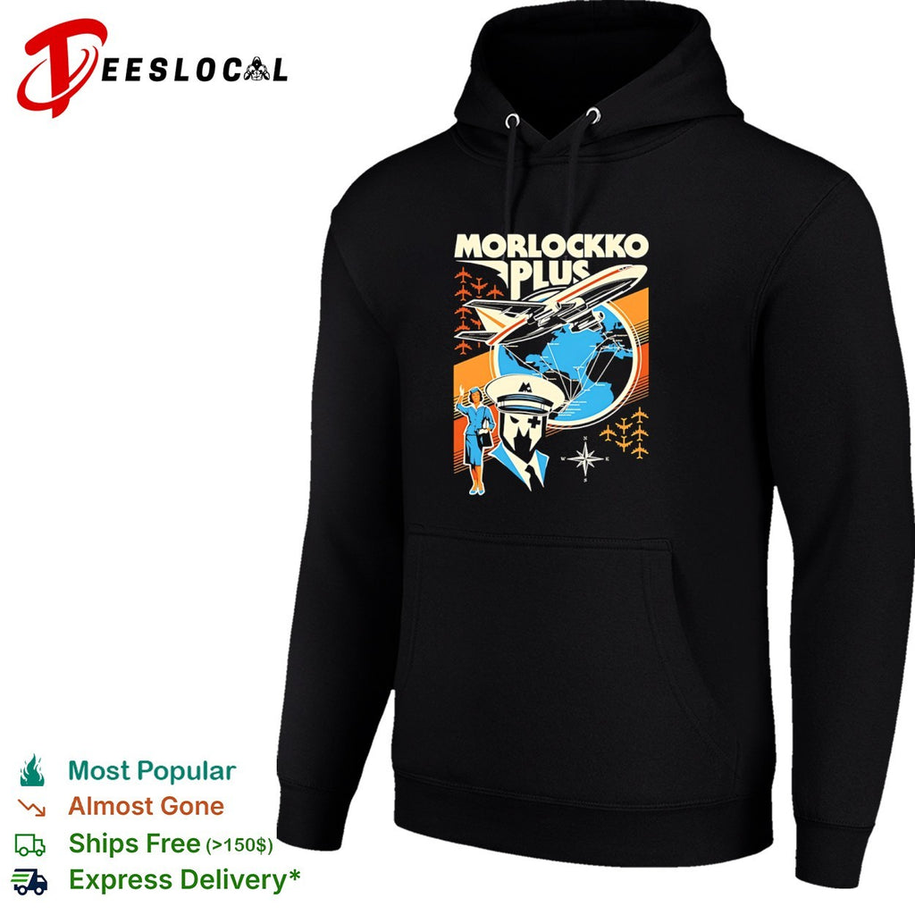 Morlockko Plus Rorschach Watchmen Aviation Shirt