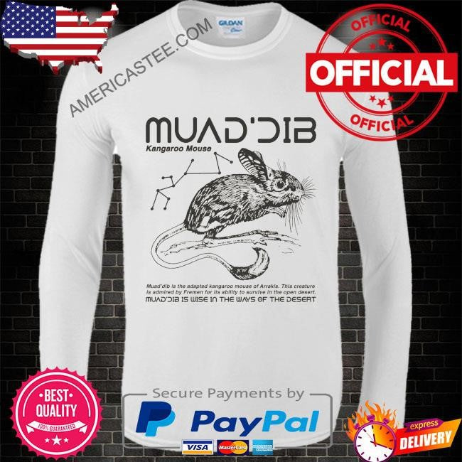 Muad’dib kangaroo mouse shirt