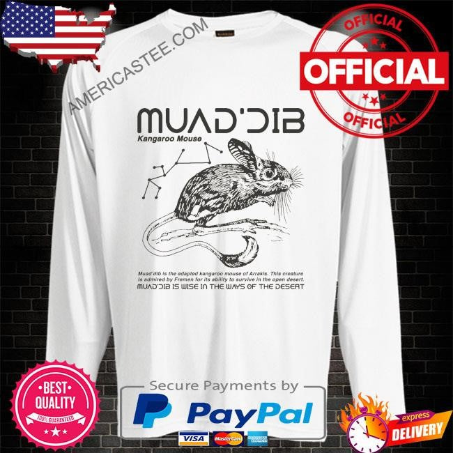 Muad’dib kangaroo mouse shirt