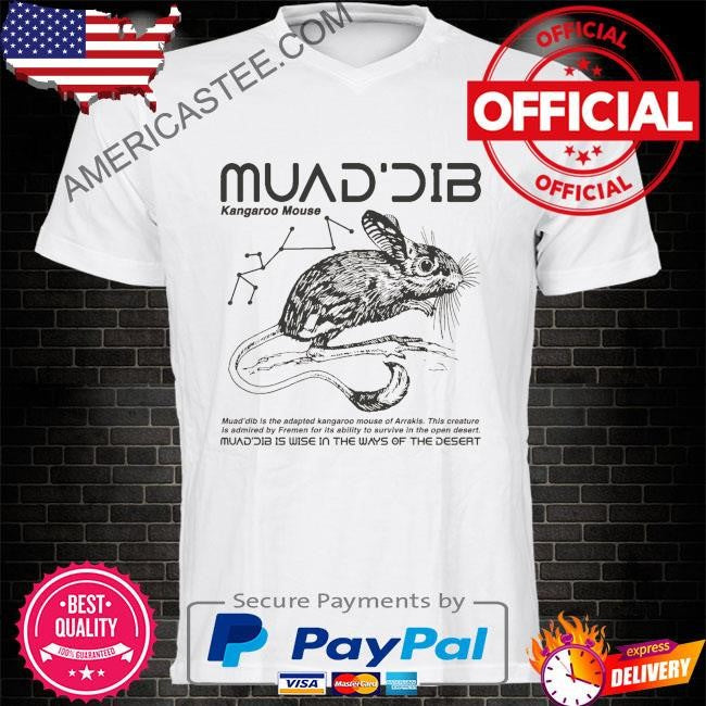 Muad’dib kangaroo mouse shirt