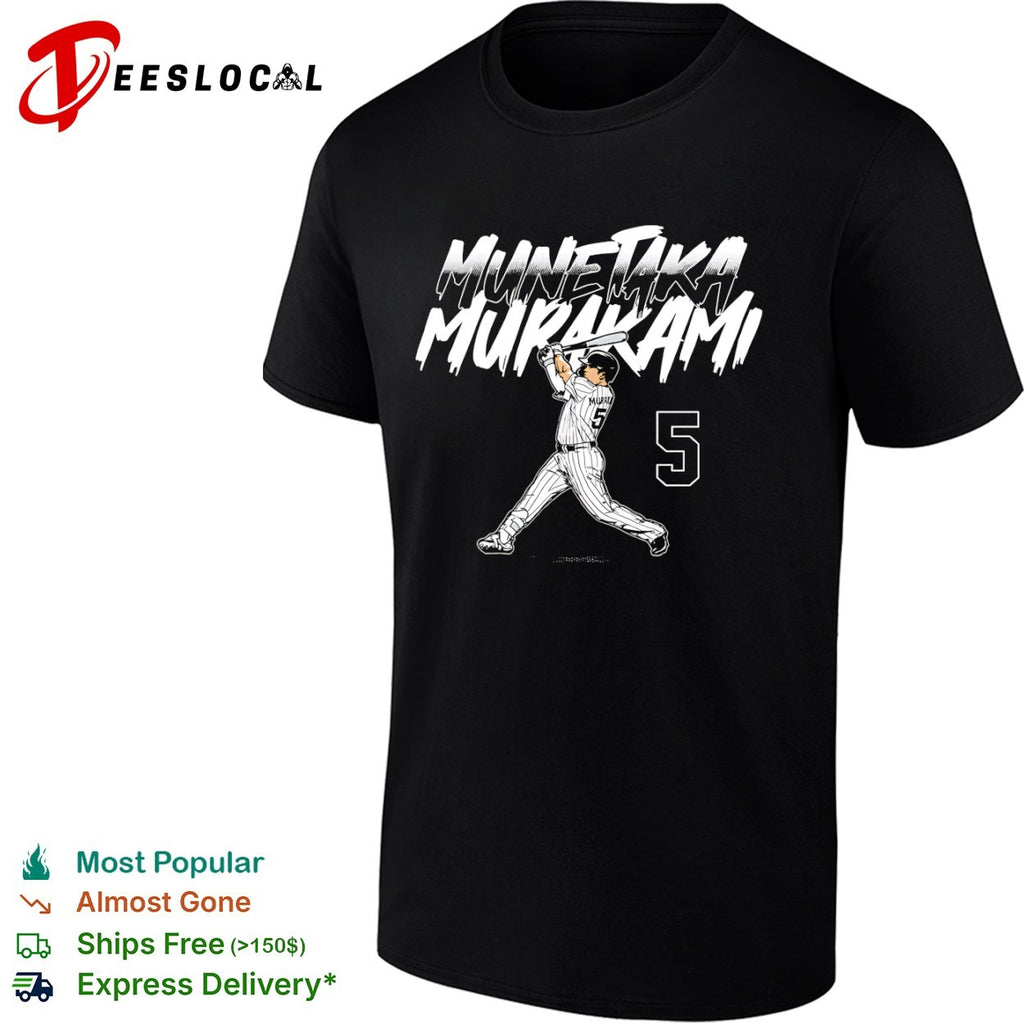 Munetaka Murakami 5 Chicago Red Sox baseball shirt