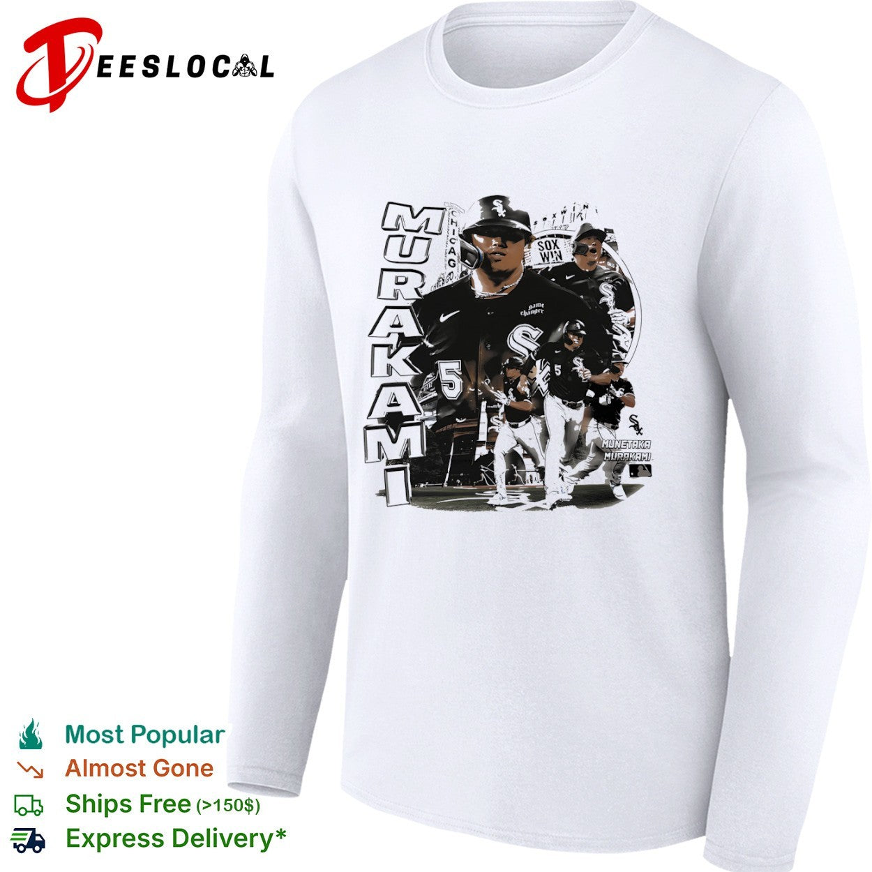 Munetaka Murakami Chicago White Sox MLB Player shirt