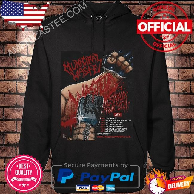 Municipal waste australia 2024 july poster shirt