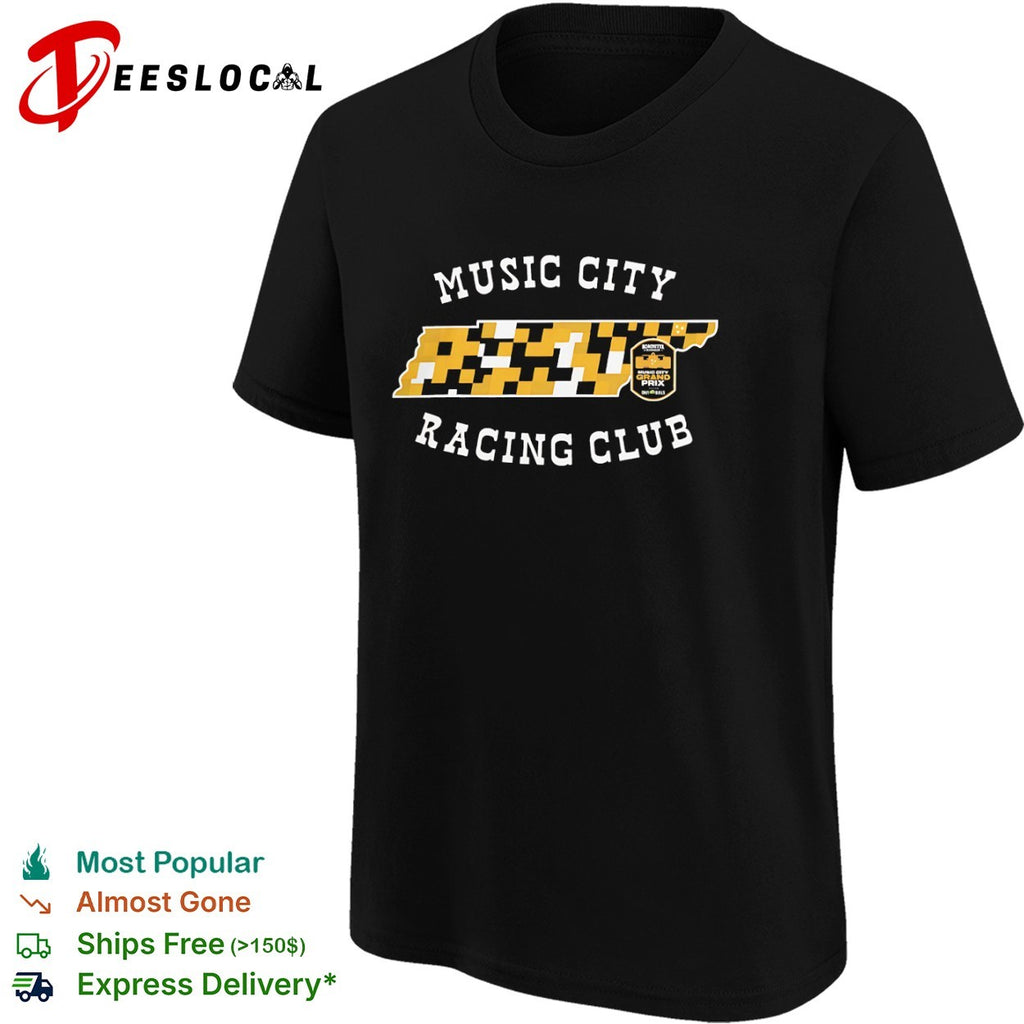 Music City Racing Club Borchetta Scuderia Music City Grand Prix Tennessee shirt