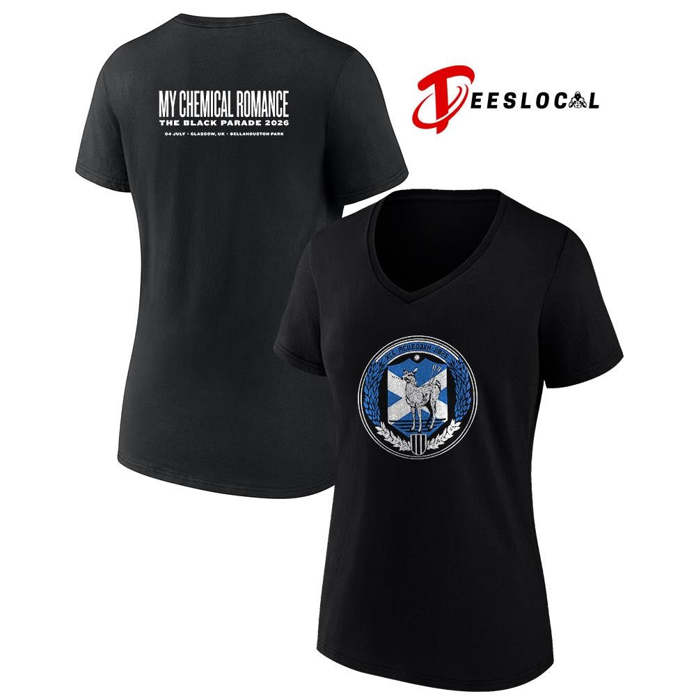 My Chemical Romance Glasgow UK Bellahouston Park graphic shirt