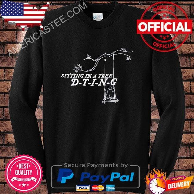 My little ghost and me sitting in a tree dying how did it end shirt