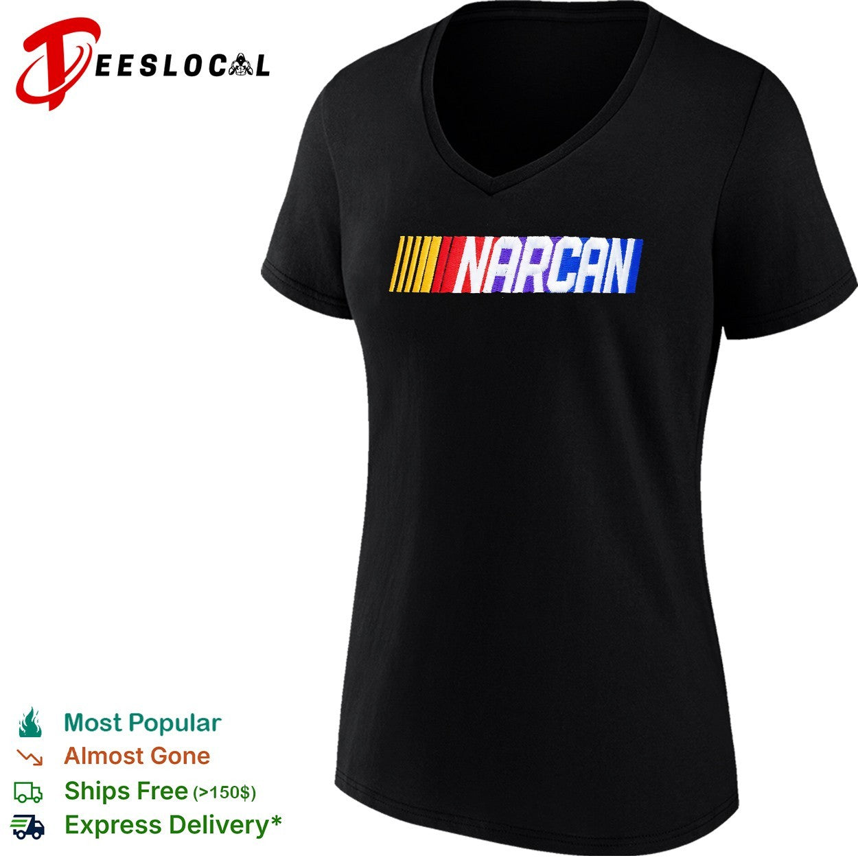 NARCAN NASCAR parody shirt