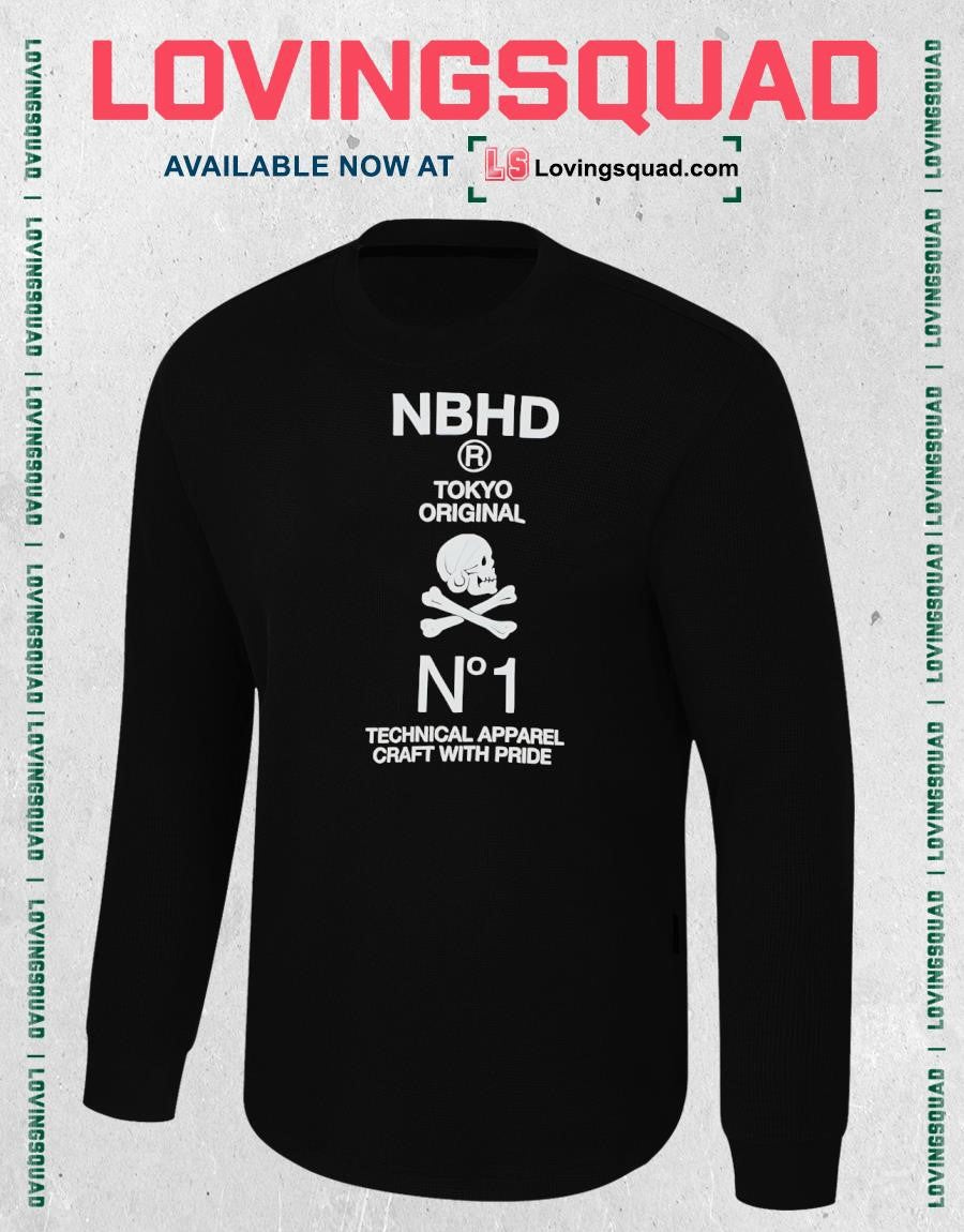 NBHD Tokyo original technical apparel craft with pride shirt