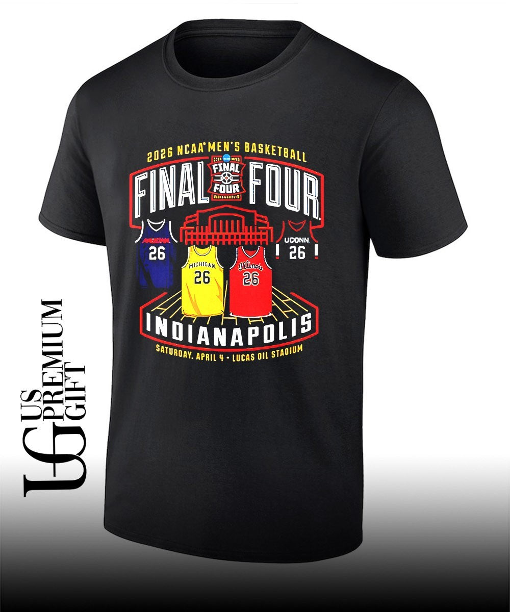 NCAA Men’s Basketball 2026 Men’s Basketball Final Four Four Jerseys 4 Team shirt