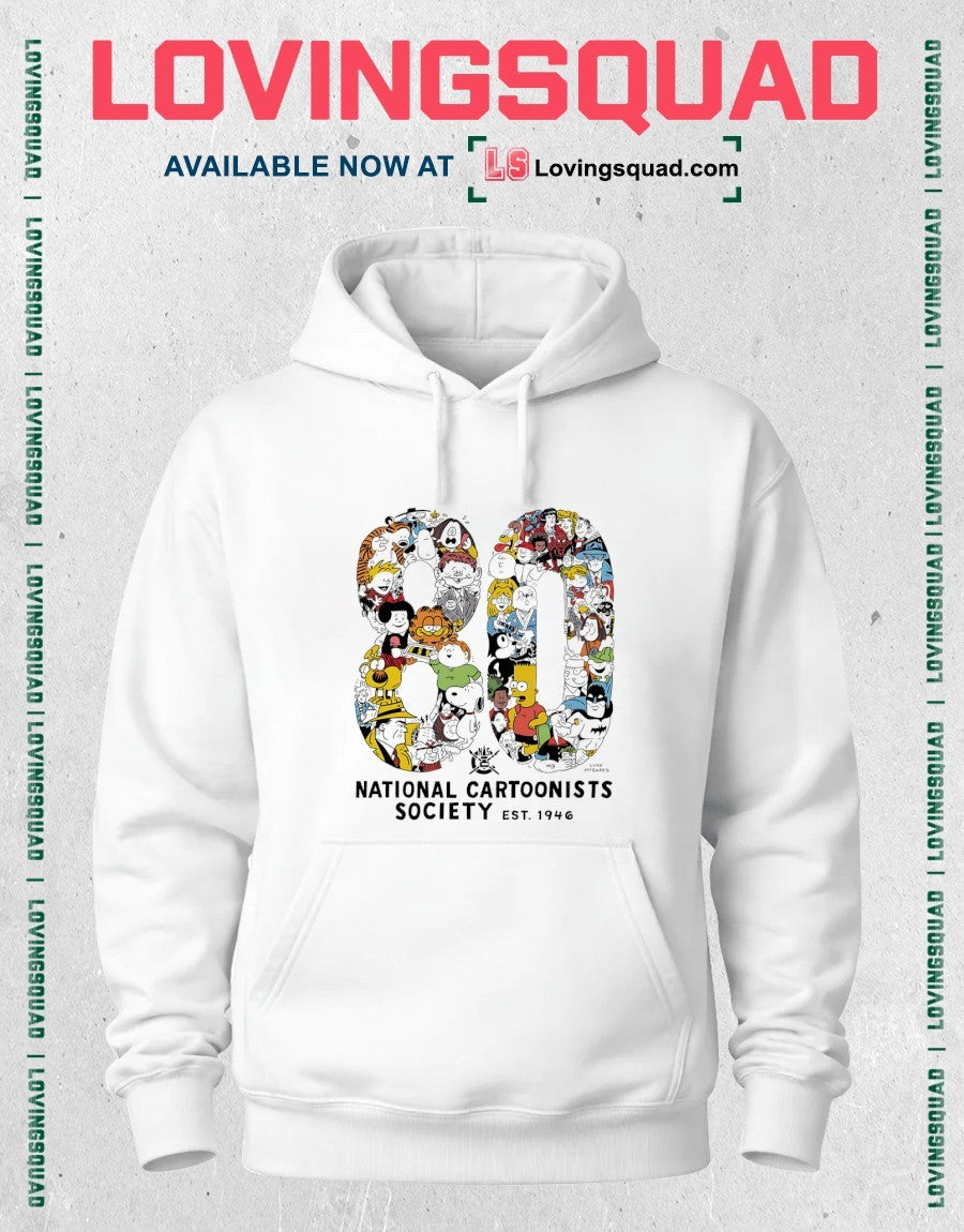 National Cartoonists Society 80th Anniversary Luke Mcgarry Shirt