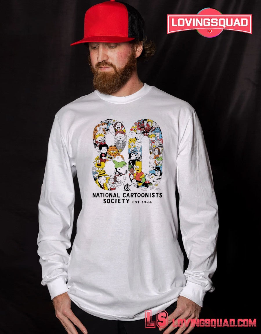 National Cartoonists Society 80th Anniversary Luke Mcgarry Shirt